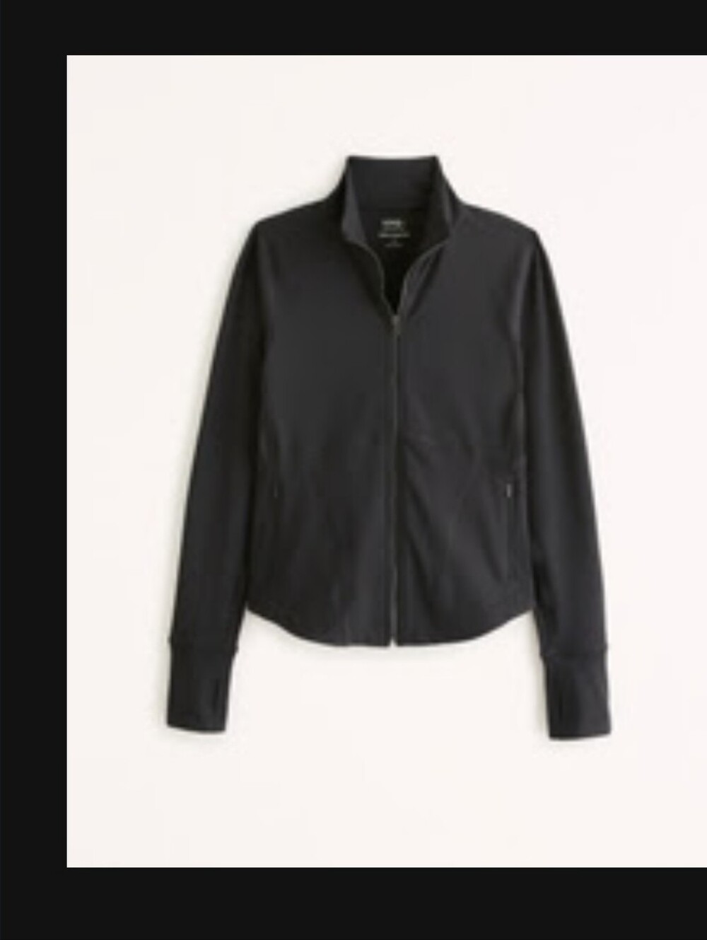 YPB sculptLUX Full-Zip Jacket In Onyx Size L